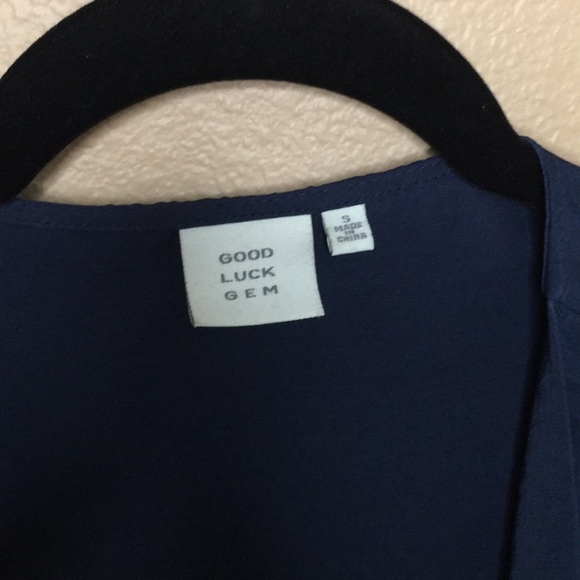 Deep Blue Crop Top❤️ - Picture 4 of 5